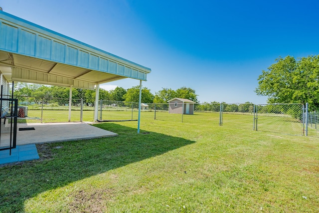7510 County Road 118, Kaufman, TX 75142 - view of yard with a patio area