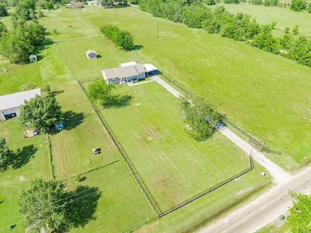 7510 County Road 118, Kaufman, TX 75142 - aerial view of sparsely populated area
