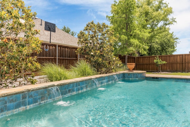 1730 Monaco Dr, Allen, TX 75002 - view of swimming pool with a fenced backyard