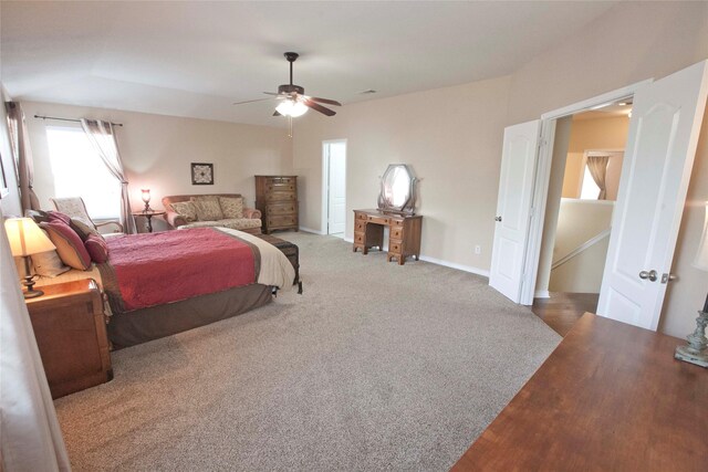 908 Reveille Rd, Fort Worth, TX 76108 - bedroom featuring carpet floors and ceiling fan