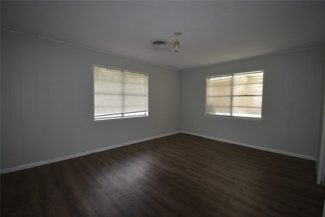 112 Big Bass Rd, West, TX 76691 - unfurnished room with dark wood-type flooring and baseboards