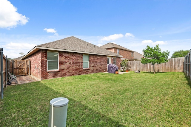2352 Clairborne Dr, Fort Worth, TX 76177 - back of house with roof with shingles and brick siding