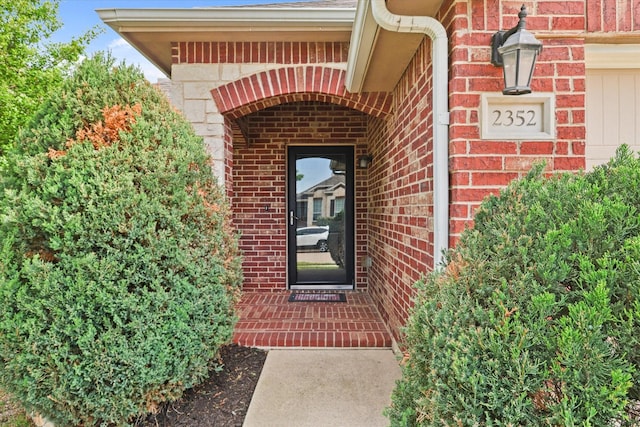 2352 Clairborne Dr, Fort Worth, TX 76177 - entrance to property with brick siding