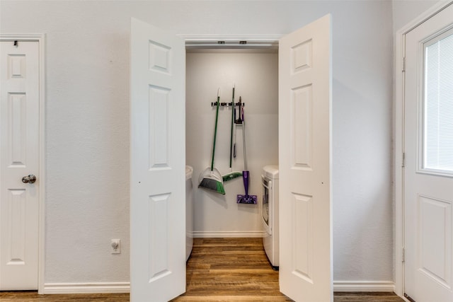 14320 Polo Ranch St, Fort Worth, TX 76052 - closet with washer and clothes dryer