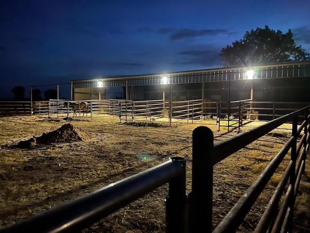 1668 Poe Prairie Rd, Millsap, TX 76066 - view of stable