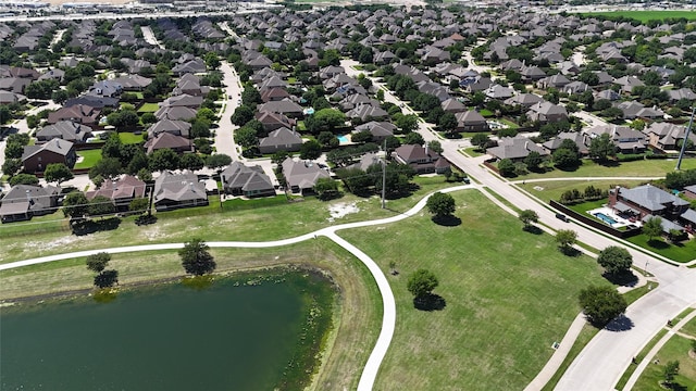801 Shadow Hill Dr, Prosper, TX 75078 - view of property location with nearby suburban area and a large body of water