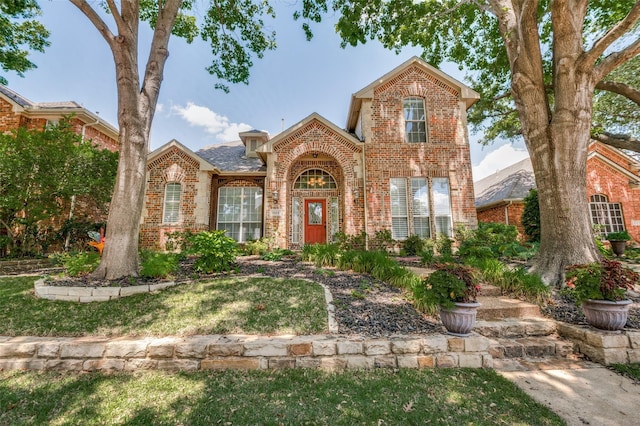 1414 Tulane Ct, Allen, TX 75013 - traditional-style home featuring brick siding