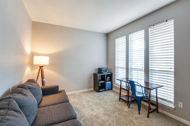 1414 Tulane Ct, Allen, TX 75013 - carpeted living area with healthy amount of natural light and baseboards