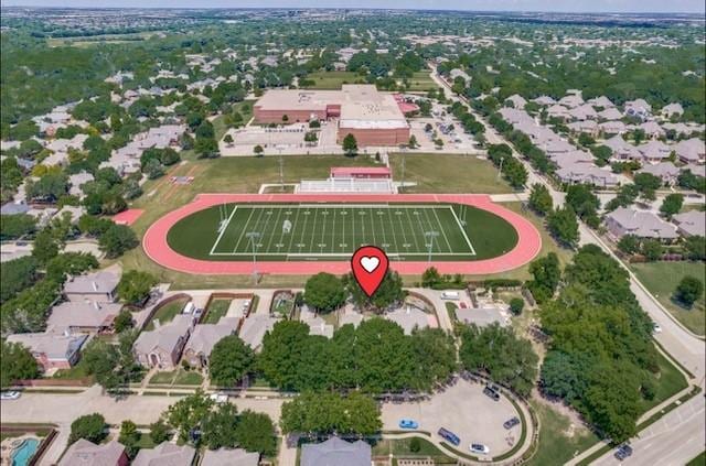 1414 Tulane Ct, Allen, TX 75013 - aerial view of property's location