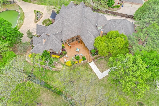 7212 John Mccain Rd, Colleyville, TX 76034 - aerial view of property and surrounding area