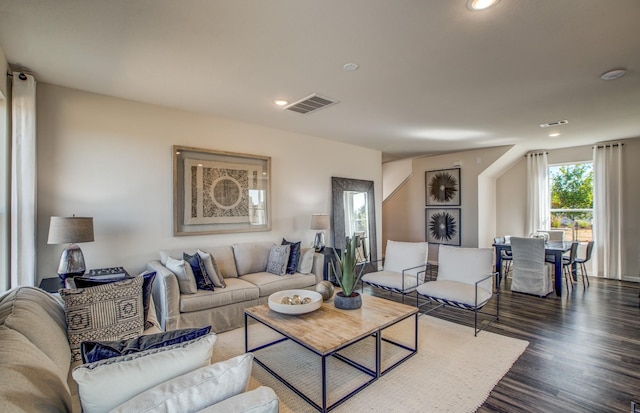 1043 Clear Dusk Ln, Forney, TX 75126 - living room with wood finished floors and recessed lighting