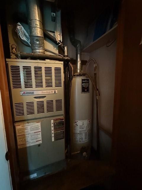 3524 Paramount St, North Richland Hills, TX 76117 - utility room with water heater