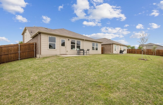 2908 Pecan Park Dr, Denton, TX 76208 - rear view of property featuring a patio area
