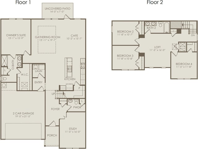 2908 Pecan Park Dr, Denton, TX 76208 - room layout