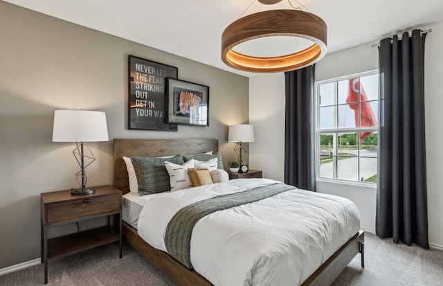 2908 Pecan Park Dr, Denton, TX 76208 - carpeted bedroom featuring baseboards