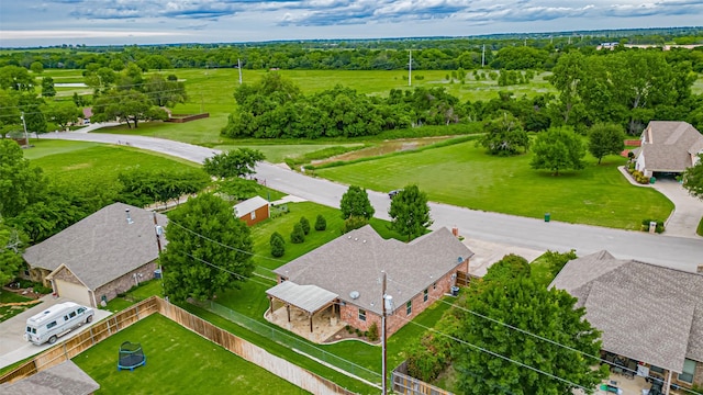 810 Prairie Wind Blvd, Stephenville, TX 76401 - aerial view of a tree filled landscape