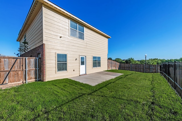 3732 Venera St, Fort Worth, TX 76106 - back of house featuring a patio area and brick siding