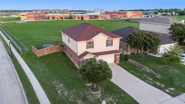 3732 Venera St, Fort Worth, TX 76106 - drone / aerial view