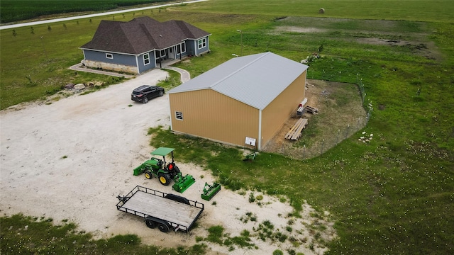 397 Hcr 2341, Abbott, TX 76621 - aerial view of sparsely populated area