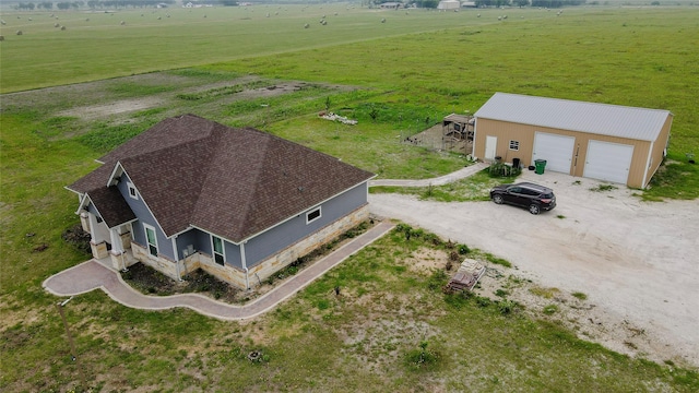 397 Hcr 2341, Abbott, TX 76621 - aerial view of sparsely populated area