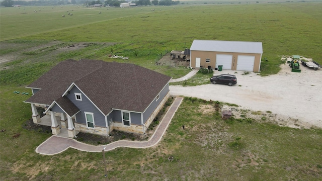 397 Hcr 2341, Abbott, TX 76621 - aerial view of sparsely populated area