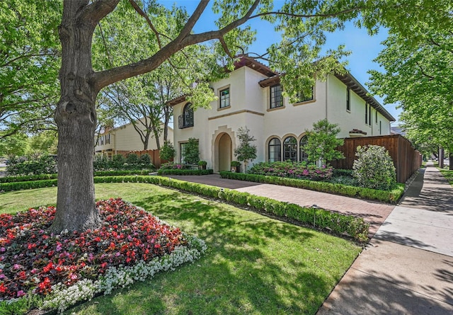 3219 Saint Johns Dr, Highland Park, TX 75205 - mediterranean / spanish-style home featuring stucco siding