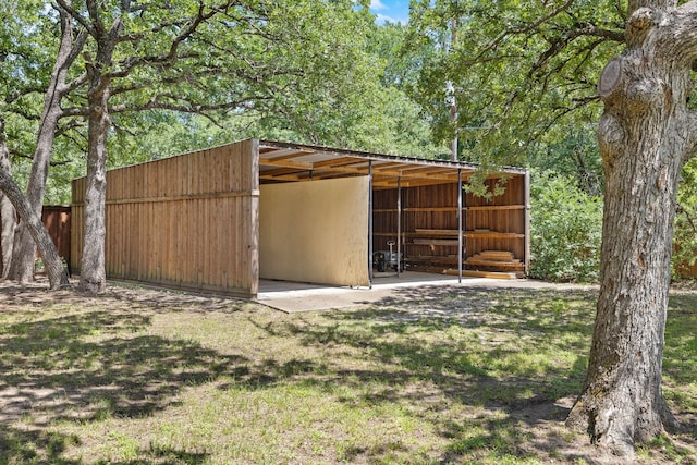941 Mccampbell Rd, Mansfield, TX 76063 - view of pole building