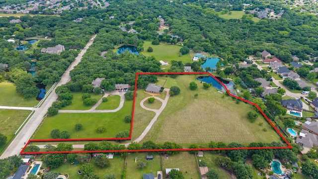 941 Mccampbell Rd, Mansfield, TX 76063 - view of property location with property parcel outlined