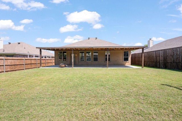 303 Stonegate Blvd, Alvarado, TX 76009 - back of property featuring a patio