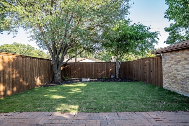 view of yard