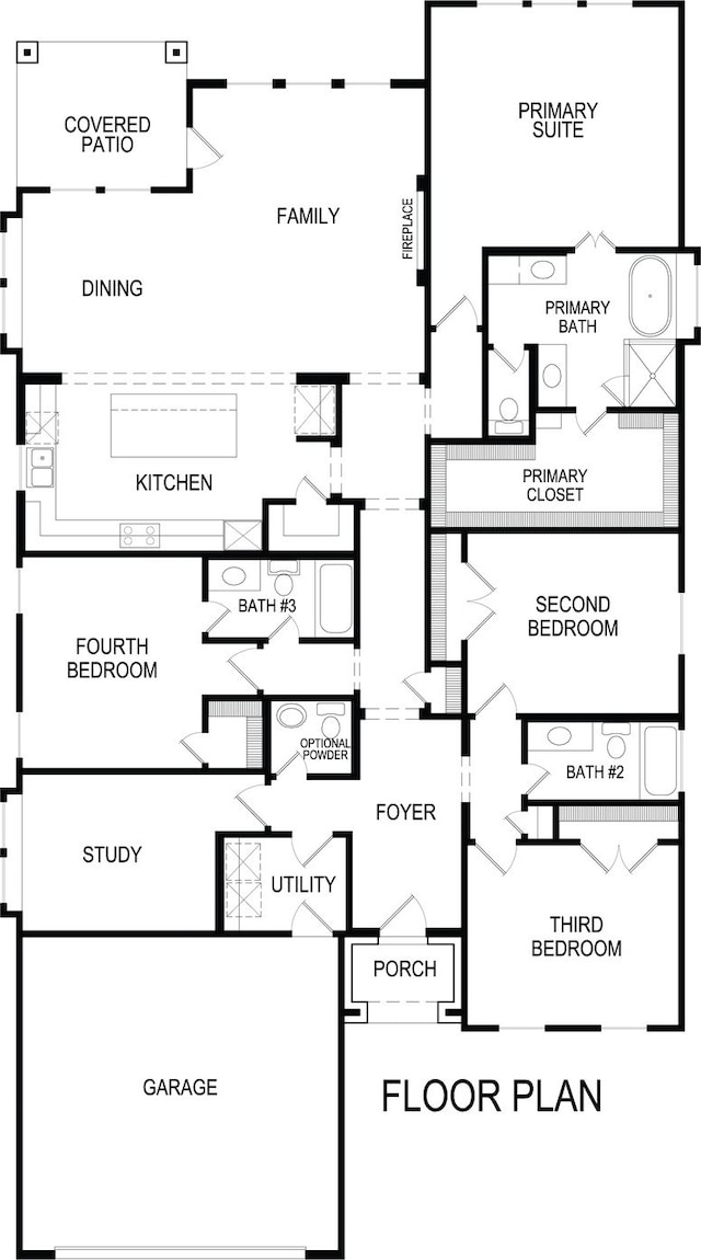 329 Lovett Ln, Burleson, TX 76028 - floor plan / room layout
