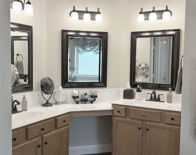 3335 Hedrick Ln, Princeton, TX 75407 - bathroom featuring double vanity