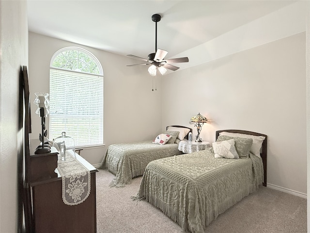 3335 Hedrick Ln, Princeton, TX 75407 - bedroom featuring carpet flooring, baseboards, and ceiling fan