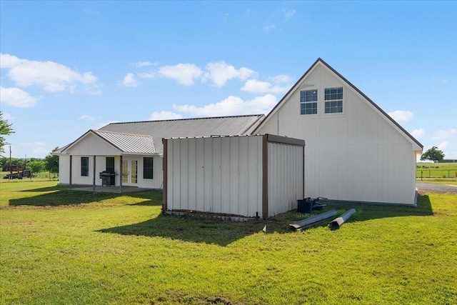 2250 Poolville Cut Off Rd, Poolville, TX 76487 - view of outbuilding featuring french doors