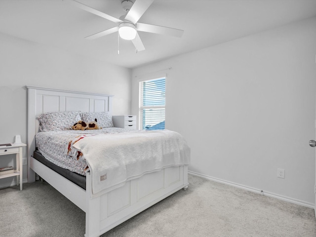 1705 Wayne Ln, Celina, TX 75009 - bedroom featuring light carpet and a ceiling fan