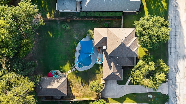 119 Palomino Ct, Shady Shores, TX 76208 - view from above of property