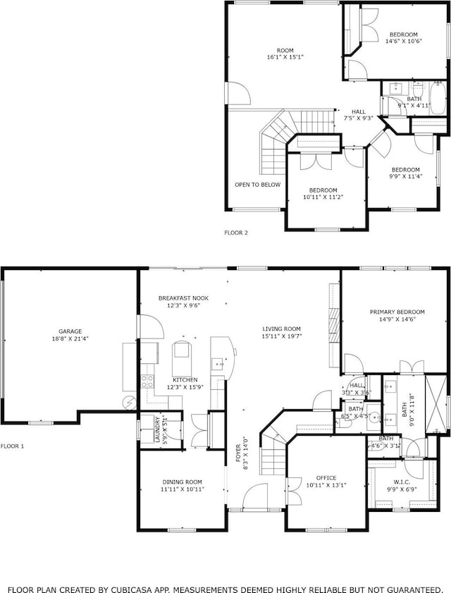 119 Palomino Ct, Shady Shores, TX 76208 - floor plan / room layout
