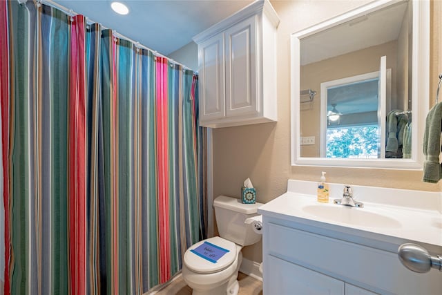 1232 Whispering Springs Dr, Tool, TX 75143 - bathroom featuring toilet and vanity