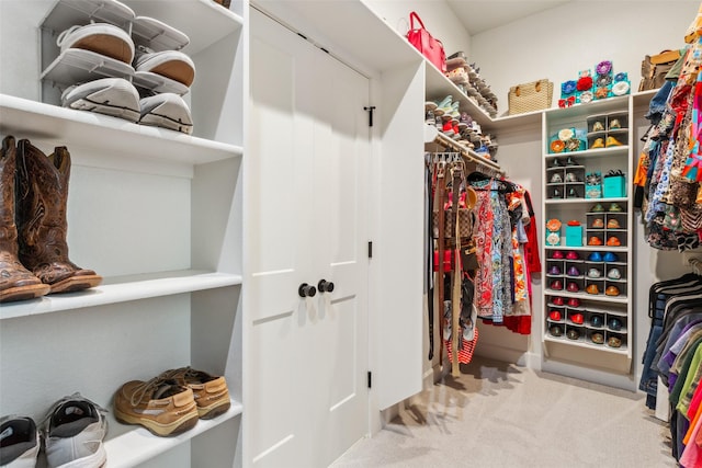 10136 Braided Briar Ln, Waco, TX 76712 - walk in closet featuring carpet flooring