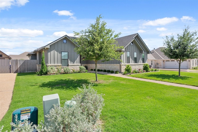 10136 Braided Briar Ln, Waco, TX 76712 - view of front facade with board and batten siding and stone siding