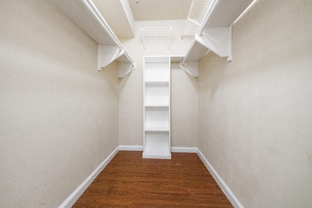 908 Cherry Laurel Ln, Arlington, TX 76012 - walk in closet with wood finished floors