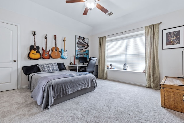 420 Bee Caves Rd, Lucas, TX 75002 - bedroom with carpet, baseboards, and ceiling fan