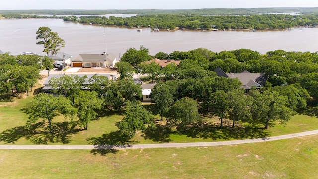 818 Country Club Rd, Bowie, TX 76230 - aerial view of a large body of water