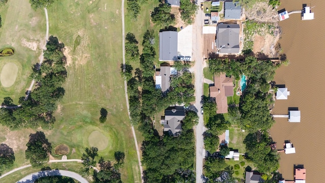 818 Country Club Rd, Bowie, TX 76230 - aerial view of property's location with nearby suburban area and a golf club