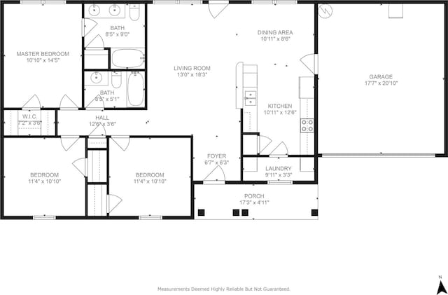 2813 Dana Ln, Denton, TX 76209 - home floor plan