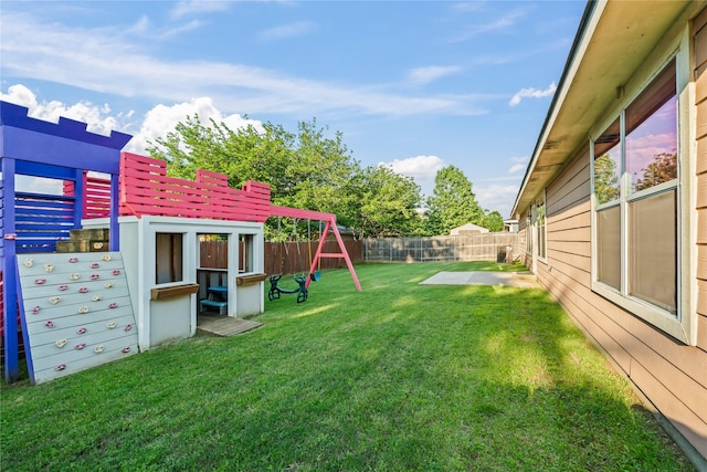 2813 Dana Ln, Denton, TX 76209 - view of yard with a playground