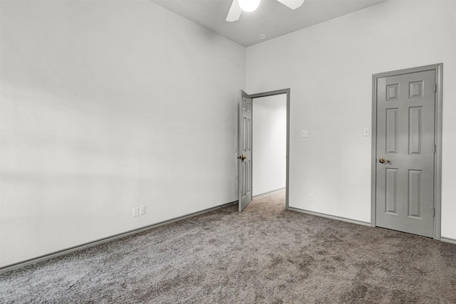 1407 W Mulberry St, Sherman, TX 75092 - unfurnished bedroom featuring carpet, ceiling fan, and baseboards