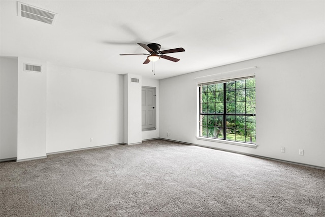1407 W Mulberry St, Sherman, TX 75092 - carpeted empty room with a ceiling fan and baseboards