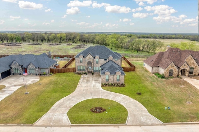 105 Shawnee Trl, Pottsboro, TX 75076 - view from above of property
