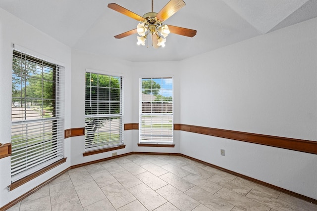 208 N Rustic Trl, Wylie, TX 75098 - unfurnished room with a ceiling fan and baseboards